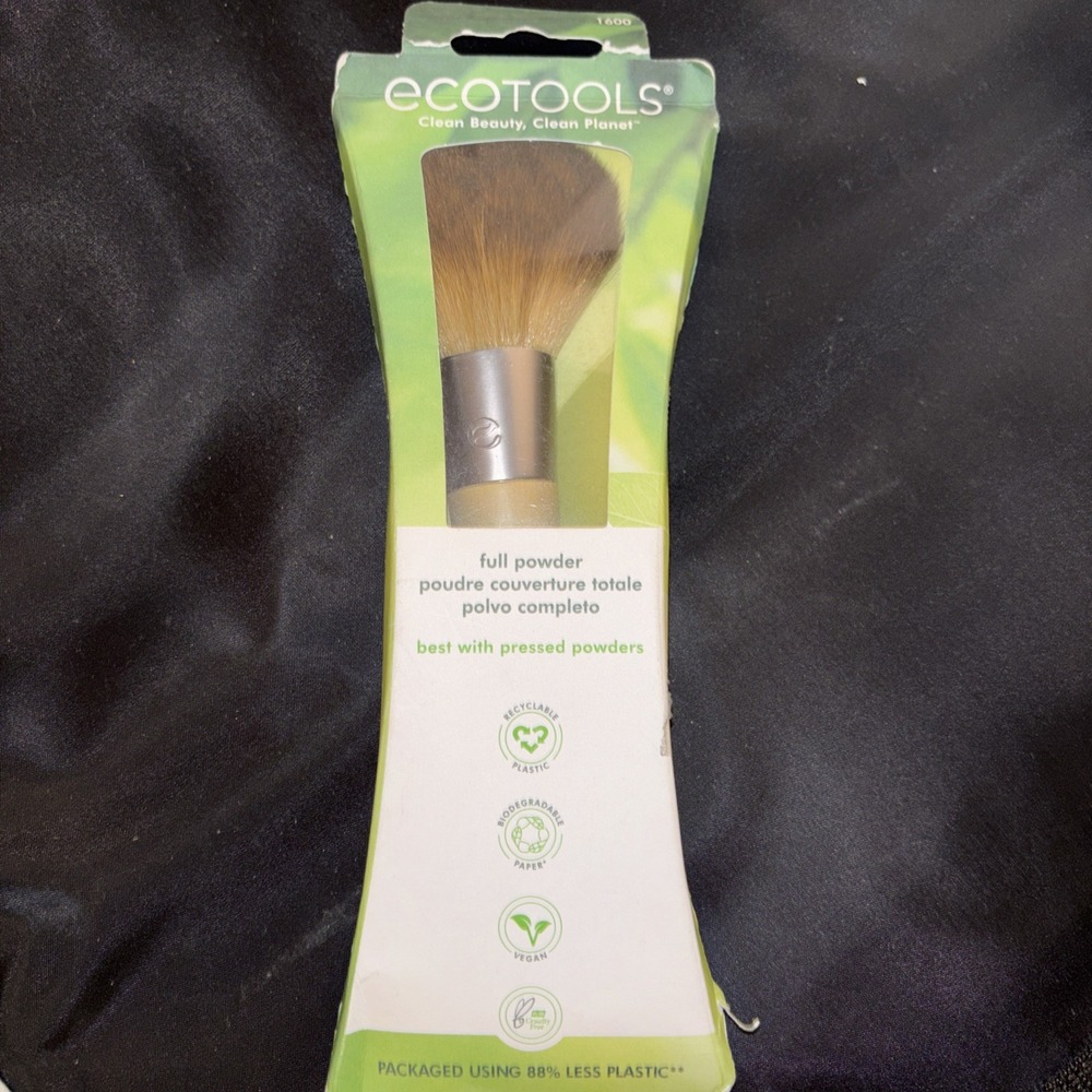 Ecotools Powder Brush #1600 Full‎ Size Vegan Clean Beauty
